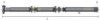 FORD 1809807 Propshaft, axle drive